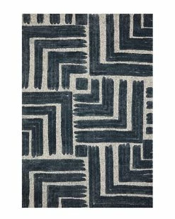 Loloi II Hagen Blue White Rug Home