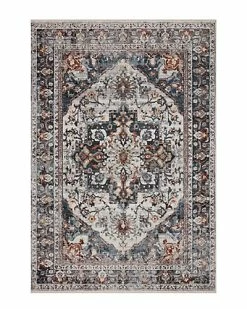 Loloi II Samra Ivory Denim Rug Home